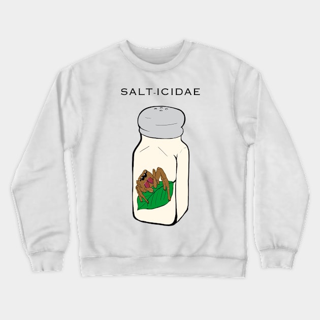 Salt-icidae Crewneck Sweatshirt by MicroBin_